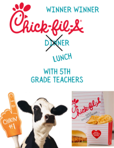 034 Winner Winner Chick Fil-A Dinner with 5th