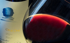 Bottle of 2016 Opus One wine