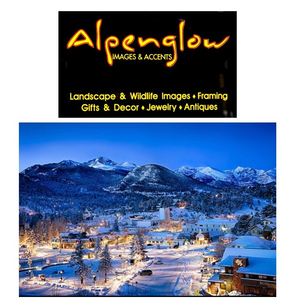 Estes Park Winter Morning  Photography on Aluminum