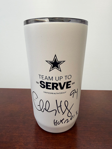 Charles Haley Signed Yeti Cup