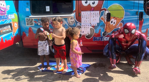 Best Ice Cream on Wheels Party Visit!