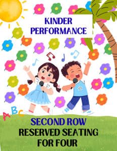 093 Kinder Performance Second Row Seating