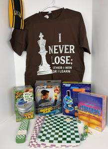Boys Checkered Chess Gift Bag