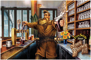 JOHN BROWN ALE POSTER