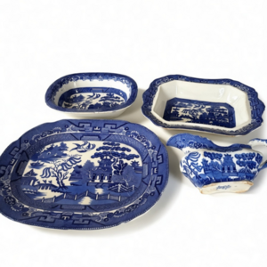 Blue Willow China Set
