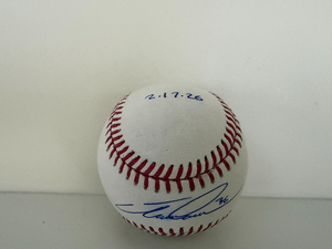 RED SOX TRISTON CASAS AUTOGRAPHED & DATED BALL