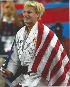 US Gold Medalist Kayla Harrison Autographed Gi