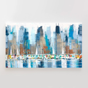 Chicago Harbor Awaits – Gallery Canvas Artwork