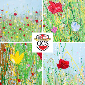 God’s Garden – 2nd Grade Original Painting