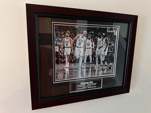13" x 16" Framed Photo of the Boston Celtics 2024