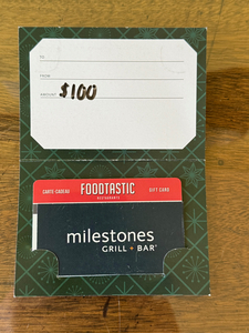 008 Milestones Grill and Bar Gift Card
