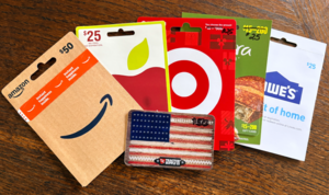 Raffle #3 - $200 Worth of Gift Cards