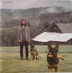 Noah Kahan Signed Vinyl Record+Bobblehead Bundle