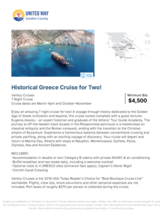 Historical Greece Cruise for Two!