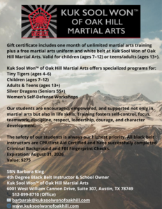 (1) Kuk Sool Won Unlimited Classes