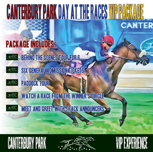 Canterbury Park VIP Day at the Races for Six