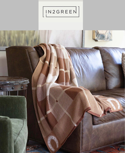 Equestrian Plaid Throw from In2Green