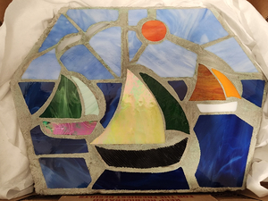 010 "I Saw Three Ships" stepping stone