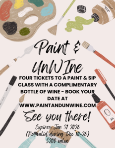 Paint and Unwine for 4