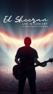 Ed Sheeran Concert in Minneapolis