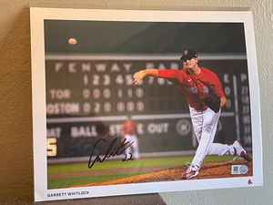 Red Sox Pitcher Garret Whitlock Signed Photo