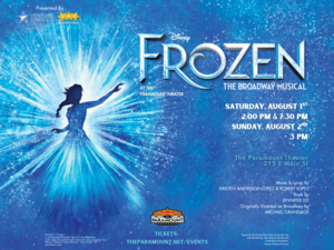 4 Pack of Frozen Tickets
