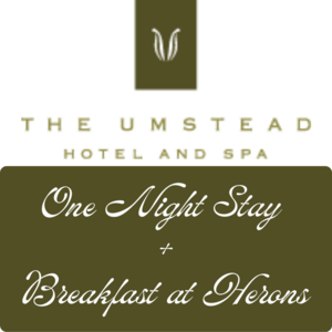 Staycation at Umstead Hotel & Spa