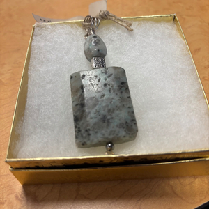 Sesame Jasper Pendant
