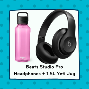 Beats Studio Pro Noise Cancelling Headphones +Yeti