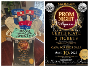 CASA for Kids Gala tickets and Gift Basket