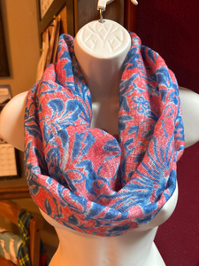 Chaps Infinity Loop Scarf Blue/Orange