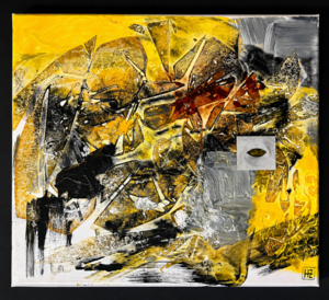 Yellow Dream Acrylic/Canvas Art