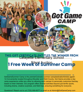 1 Week of Summer Camp with Got Game Sports