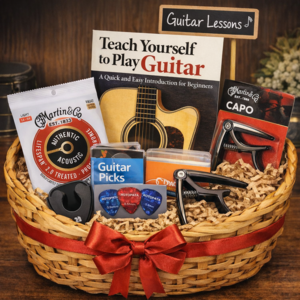 Beginner Guitar Lesson Basket