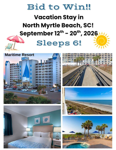 One Week Stay in Myrtle Beach!