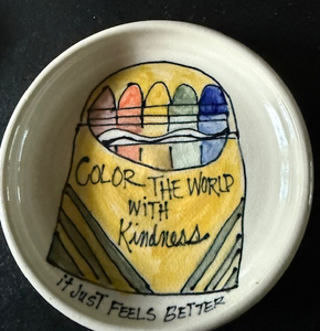 Color The World With Kindness Bowl