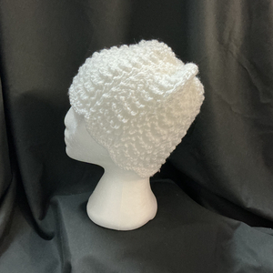 White Lace Beanie
