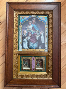 Mysteries of the Rosary Shadow Box