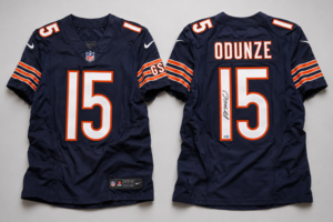 Autographed Rome Odunze Chicago Bears Nike Jersey