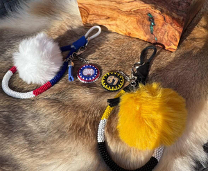 Indigenous Beaded Heated Rivalry Keychains