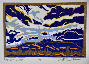 92 Golden Sunset (Artist Proof) Allison Quiller