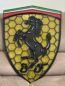 Ferrari "Stained Glass" Wall Art