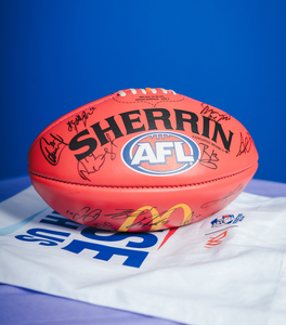 Signed Western Bulldogs football