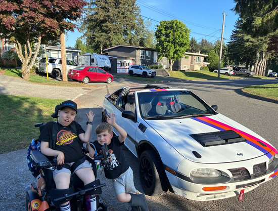 Emmett's 'Orange Hippos' Van Fund