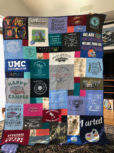 Custom T-Shirt Quilt