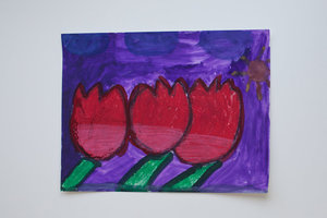 "Grand Tulips" by Adriana