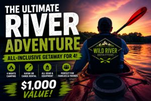 Fully Outfitted River Adventure for 4