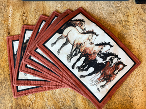 Wild Horses Placemats