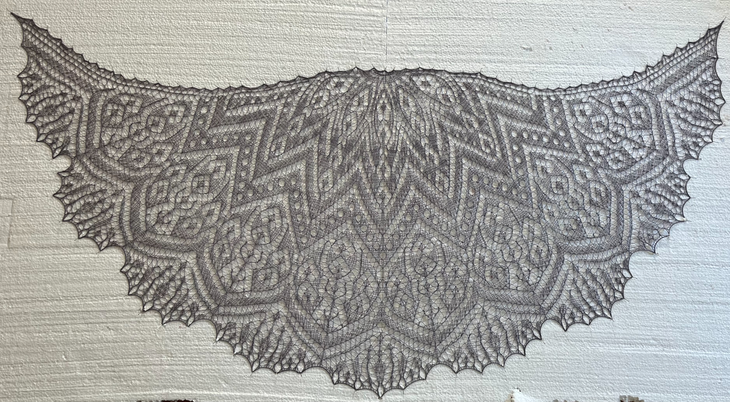 Fancy Beaded Shawl