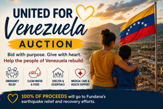 FUNDANA - must create an account to donate/bid